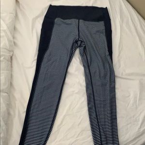 Gap sculpt compression blackout leggings 7/8